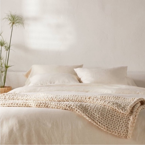 Casaluna Other - Casaluna Hand Knit Bed Throw